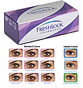 Зняті з вир-ва Кольорові Контактні лінзи FreshLook Colorblends з діоптріями (2шт в уп), фото 2