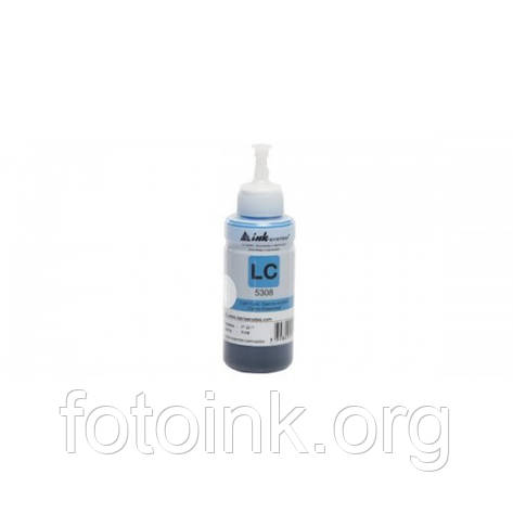 Світлостійкі чорнила inksystem для Epson L800, L805, L810, L850, L1800, Light Cyan, 100мл, фото 1