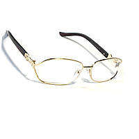 Жіночі металеві окуляри YL 2248 Золото +0.75