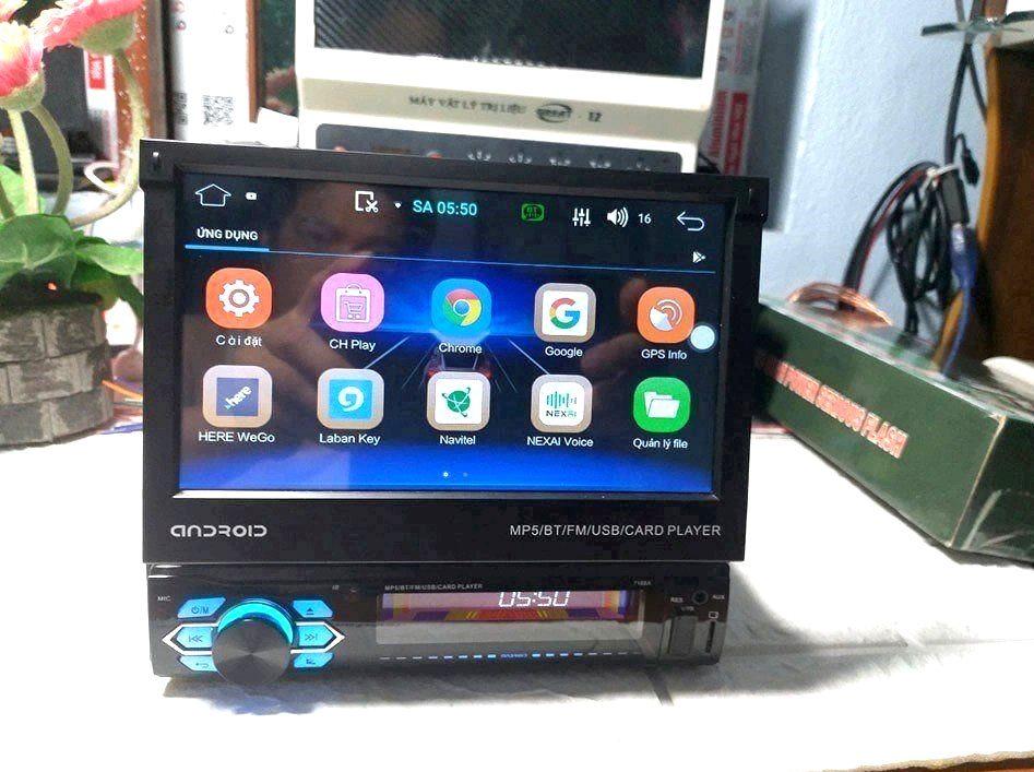 Автомагнітола автомобільна магнітола 1DIN 7188A Android 10 GPS WiFI