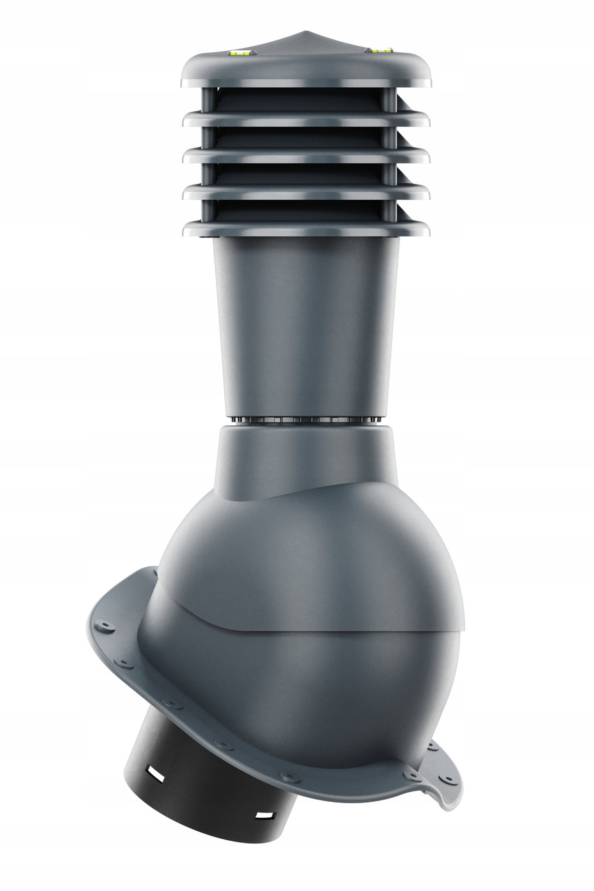 Вентиляційний вихід KRONO-PLAST KBN Ø 125 для металочерепиці, фото 1