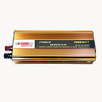 12V 220V 2000W Перетворювач напруги 5 Core потужний автомобільний інвертор, фото 3
