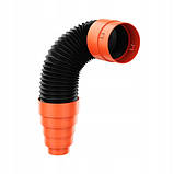 Вентиляційний вихід KRONO-PLAST KBN Ø 125 + сполучна труба для металочерепиці, фото 2