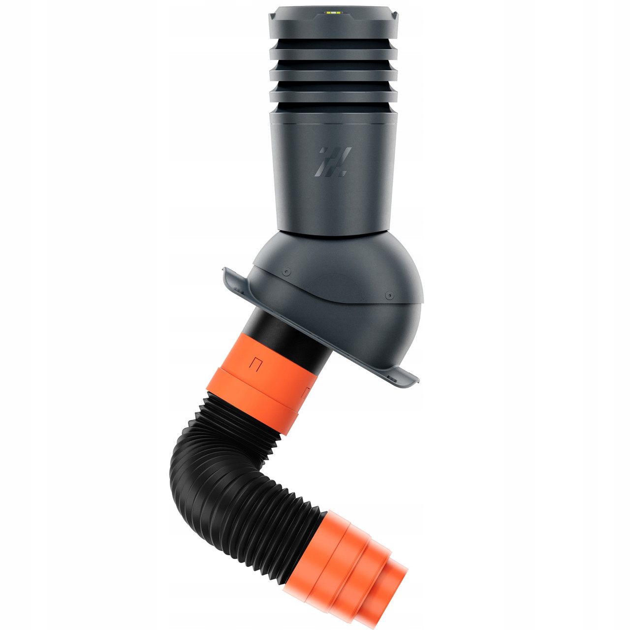 Вентиляційний вихід KRONO-PLAST KBN Ø 125 + сполучна труба для металочерепиці, фото 1