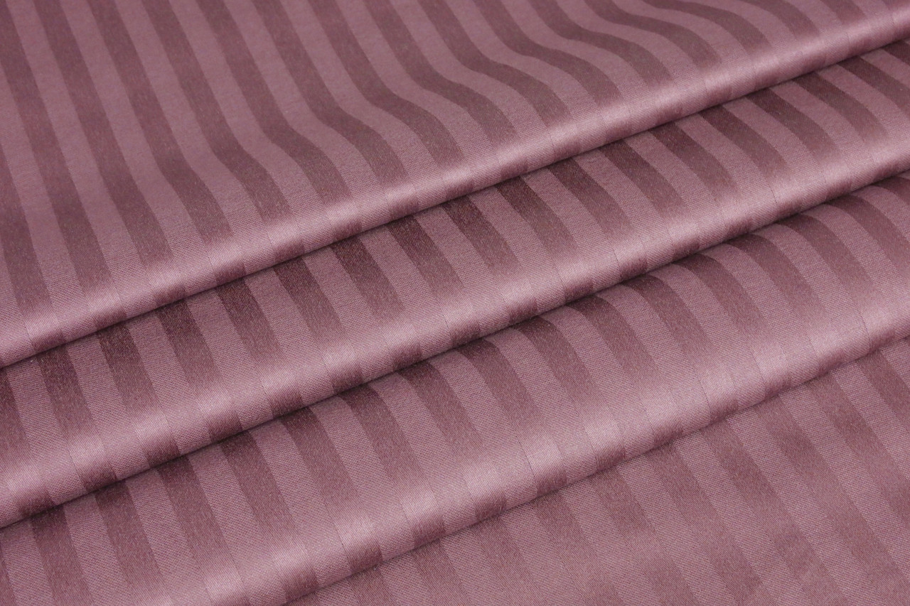 Готельний СТРАЙП-сатин (1 см) Пильно-ожиновий 100% бавовна