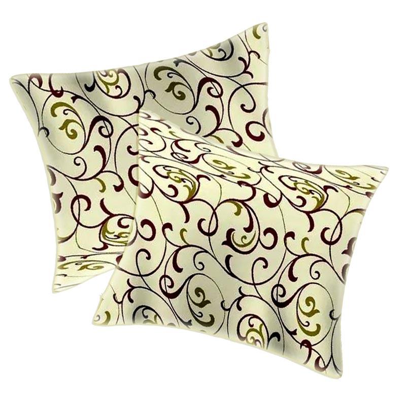 Наволочка "Вензель Молочний шоколад" | Бязь 60х60 від 2х шт, фото 1