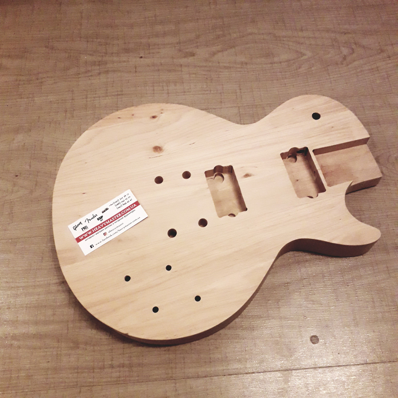 Корпус дека ОЛЬХА Gibson Les Paul LP Standard Custom електрогітара гітара