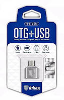 OTG переходник micro usb - USB