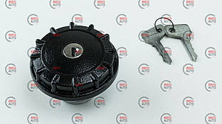 Кришка бензобака 2108 з ключем метал важка (Україна ТД) (Украина ТД)