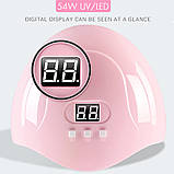 Стартовий набір для манікюру з лаками. Набір для нарощування нігтів. Набір для гель-лаку з лампою, фото 3