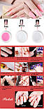 Стартовий набір для манікюру з лаками. Набір для нарощування нігтів. Набір для гель-лаку з лампою та фрезером, фото 7