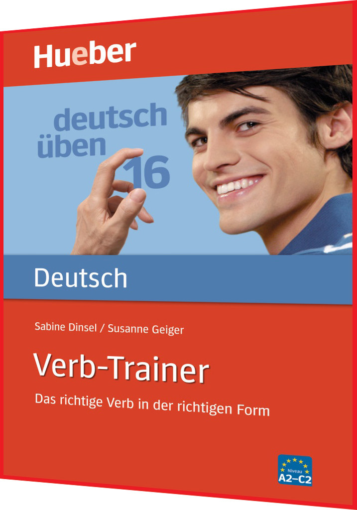 Deutsch üben 16. Verb-Trainer. Книга з граматики німецької мови. Підручник. Hueber