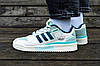 Чоловічі кросівки Adidas Forum Exhibit Low Grey Mint GX4548, фото 7