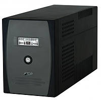 ДБЖ (UPS) line-interactive FSP EP1500 900W без 2*АКБ 3*Schuko 3*C14 USB, чорний б/в