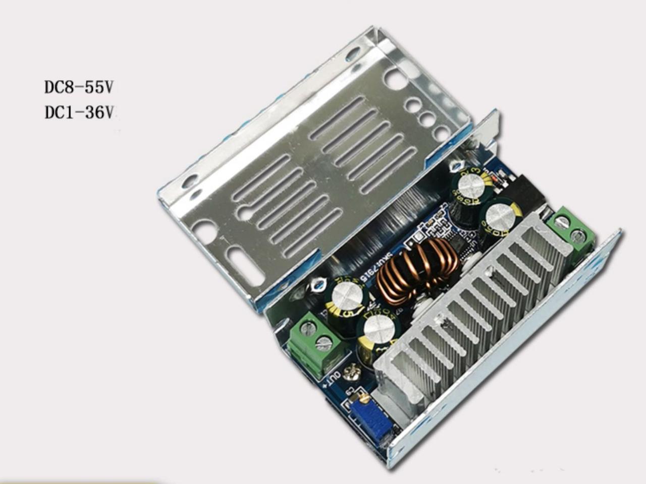 Преобразователь DC-DC понижающий 15A 200W вход 8-60V выход 1-36V, фото 1