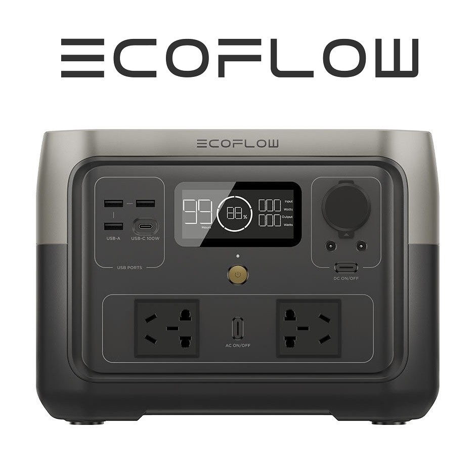 Зарядна станція EcoFlow RIVER 2 MAX 512Вт*год / 500Вт (1000Вт X-Boost)