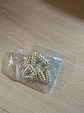 Застібка магніту паковання 10 шт. 20 х 6 мм колір золото