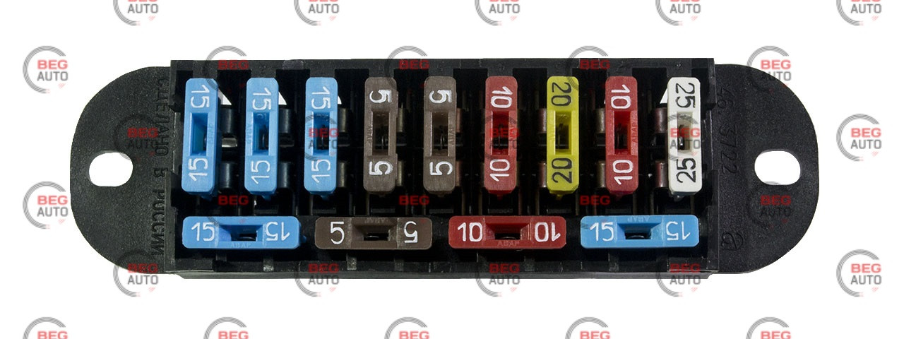 Блок запобіжників 2106,3110, Газель малий Євро 46.3722 (46.3722)