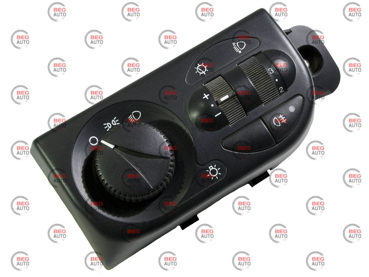 Блок управління світлотехнікою 2170-Пріора (вертикальний. Роз'єм) 1 птф (521.3769)