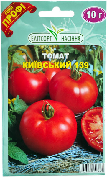 Насіння помідор Київський 139 10 г середньоранній, фото 1