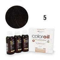 Color Oil Краска для волос безаммиачная 5 Светло-каштановый