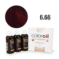 Color Oil Краска для волос безаммиачная 6.66 Ярко-красный