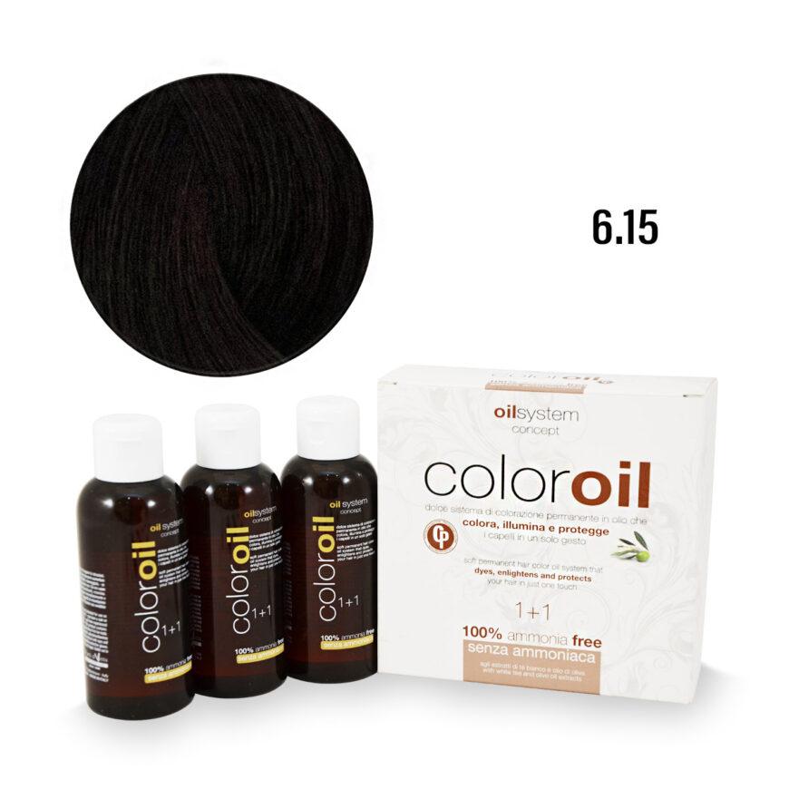 Color Oil Фарба для волосся безаміачна 6.15 Джандуйя
