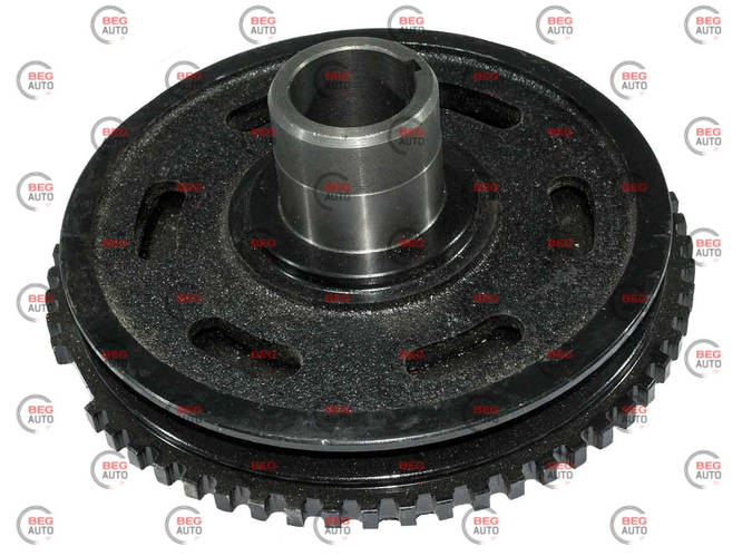 Шкив коленвала 21214 под клинов ремень резинометал (21214-1005053-11 ...