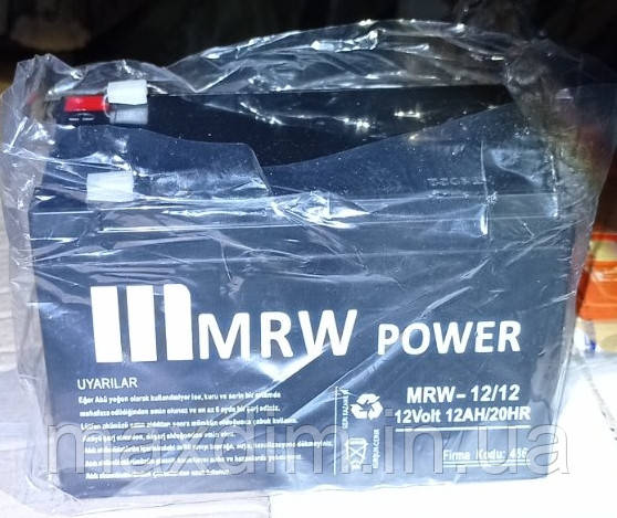 Акумулятор MRW Power (12В/12Aгод) рік випуску 2022 рік