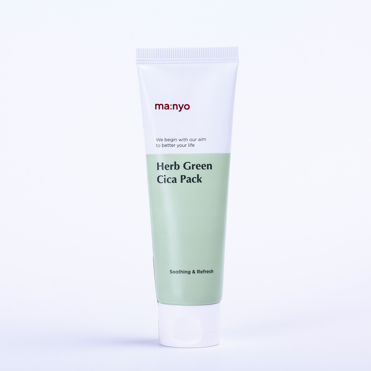 Маска глиняна заспокійлива із зеленим чаєм Manyo Herb Green Cica Pack