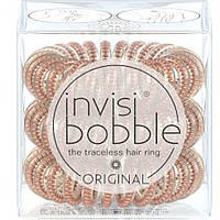 Резинка-браслет для волосся «бронза та бісер» Invisibobble Original Of Bronze And Beads
