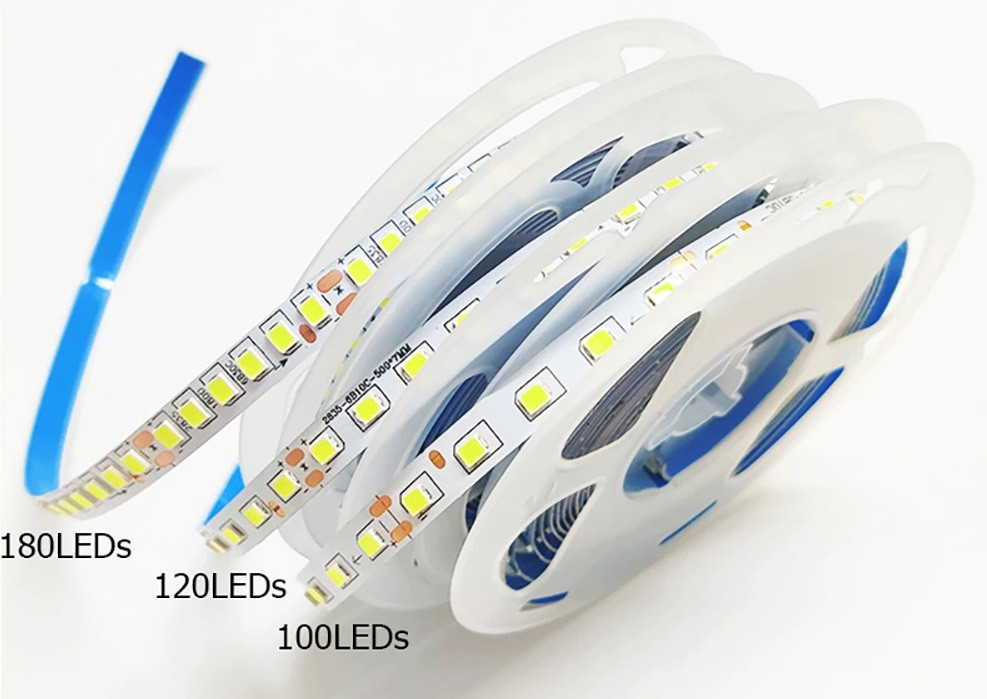 Світлодіодна технічна стрічка LEDTech smd2835 120led/м ip20 2pin білий (6000 K) для ремонту світильників