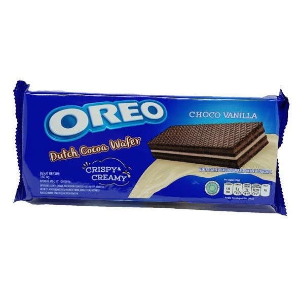 Вафля Oreo Crispy Creamy Choco Dutch Cocoa Wafer Vanilla 140g( до 07.09.2023)
