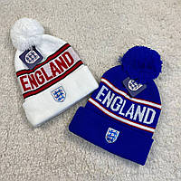 Футбольная шапка Англия белая
