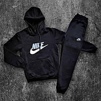 Спортивный костюм Nike черный с худи Демисезон Осень, весна, лето
