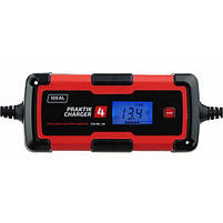 Зарядний пристрій для акумуляторів IDEAL Praktik Charger 4 LCD, 4 А, 6 V 1.2-80A*год, 12 V 14-100 A год, фото 3