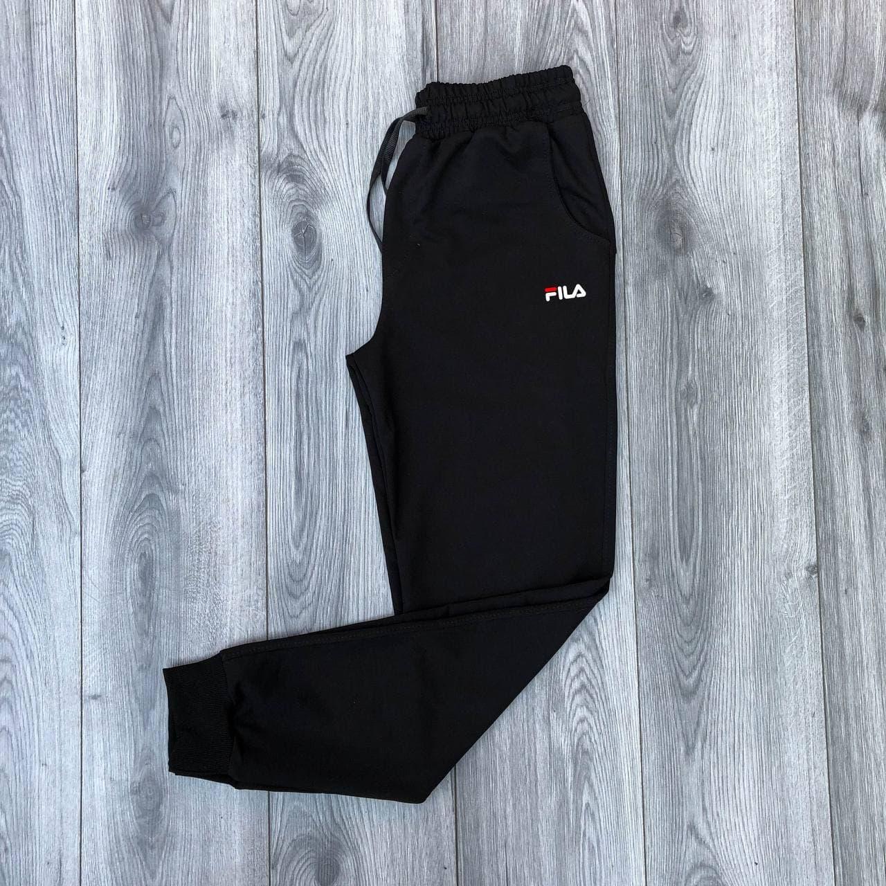 Спортивные штаны FILA мужские черные Демисезон (ID#1737831986), цена ...