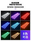 Світлодіодна підсвітка в салон автомобіля Car Interior Atmosphere Light LED 4 стрічки 17.5 см, фото 4