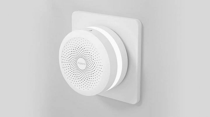 Шлюз для розумного дому Xiaomi Aqara Hub M1S ZigBee 3.0 Gateway (ZHWG15LM)(Apple HomeKit, Google Assistant)
