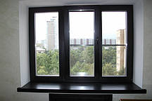 Металопластикове вікно WDS 300, WDS 5S, WDS 8S із зовнішньою ламінацією. Вікна Київ ціна