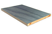 Столярная плита шпон Орех Американский 39мм 2,5х1,25м 1 сторона
