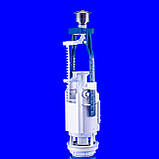 Кнопка дворежимна для механізму бачка унітаза (ХРОМ), фото 5