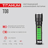 Портативний світлодіодний ліхтарик TLF-T08 TITANUM 700Lm 6500K, фото 3