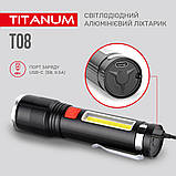 Портативний світлодіодний ліхтарик TLF-T08 TITANUM 700Lm 6500K, фото 8