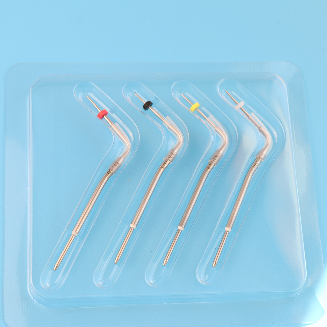 Насадки для термоплагера гуттаперчи Coxo,E&Q MASTER, J1 SS Набір 4шт, фото 1