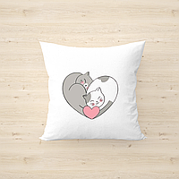 Подушка декоративна. Подарунок до дня закоханих 35х35см
