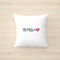 Подушка декоративна. Подарунок до дня закоханих 35х35см