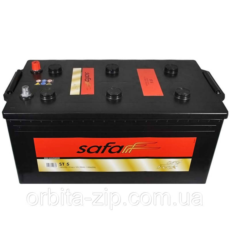 720 018 115 Акумулятор автомобільний 225Ah 1150A L+ (лівий +) (SAFA Oro Truck) D6C
