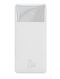 Внешний аккумулятор Повербанк Baseus Power Bank 10000 mAh 20W White ОРИГІНАЛ, фото 6