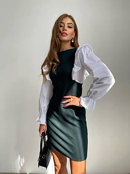 Плаття з об'ємними рукавами